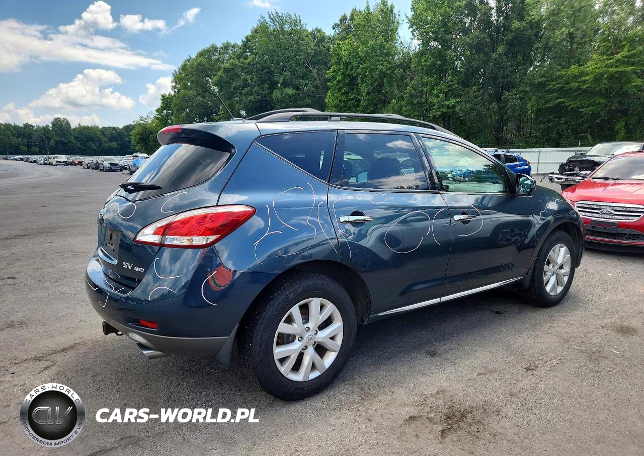 2011 Nissan Murano S VIN:JN8AZ1MW4BW186404 - 3