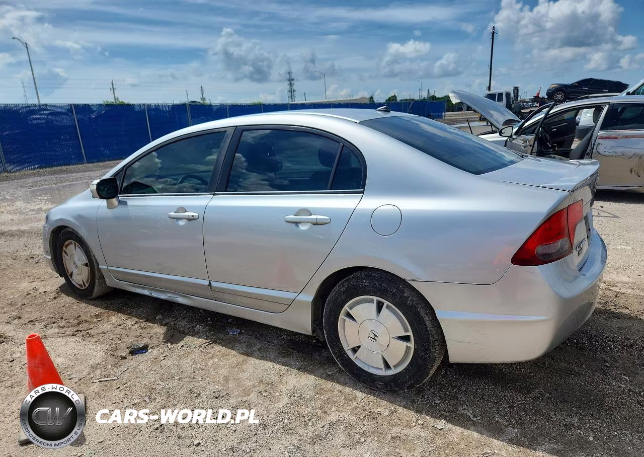 2007 Honda Civic Hybrid VIN:JHMFA362X7S029925 - 2