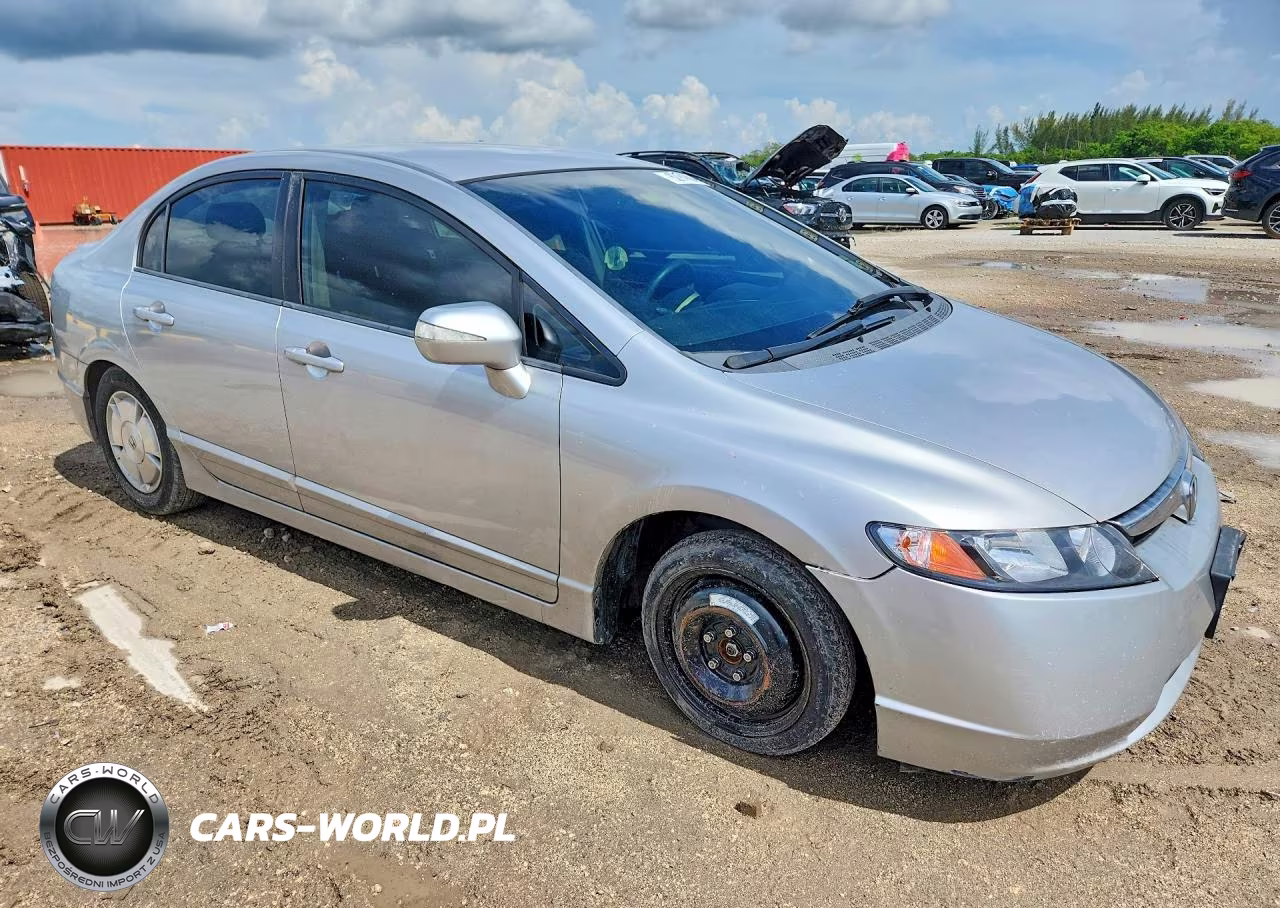 2007 Honda Civic Hybrid VIN:JHMFA362X7S029925 - 4
