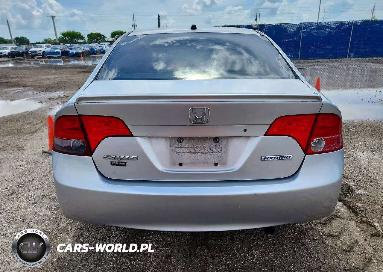 2007 Honda Civic Hybrid VIN:JHMFA362X7S029925 - 6