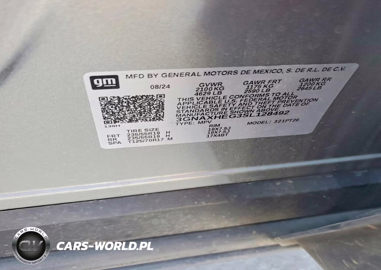 2025 Chevrolet Equinox Lt VIN:3GNAXHEG3SL128492 - 13