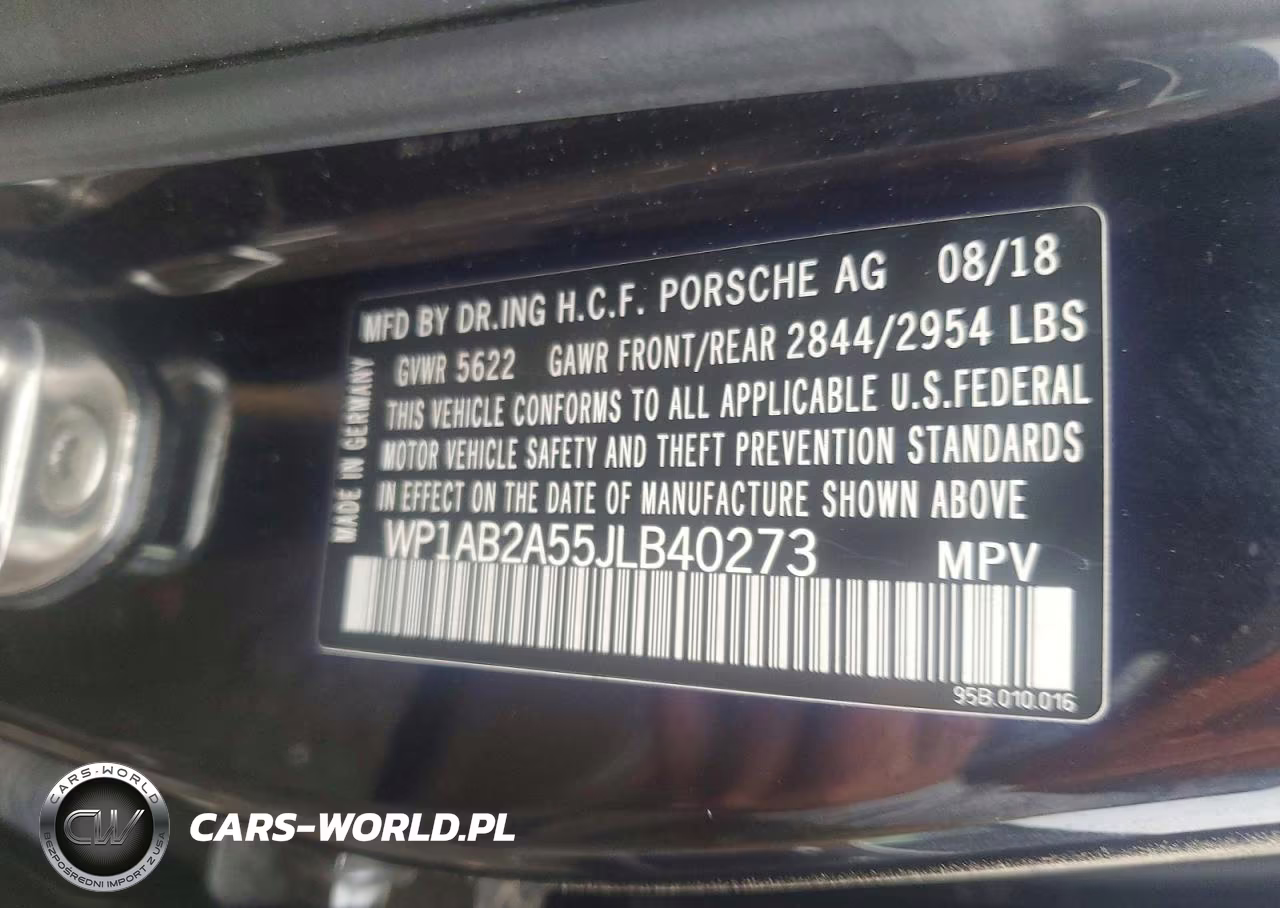 2018 Porsche Macan S VIN:WP1AB2A55JLB40273 - 13