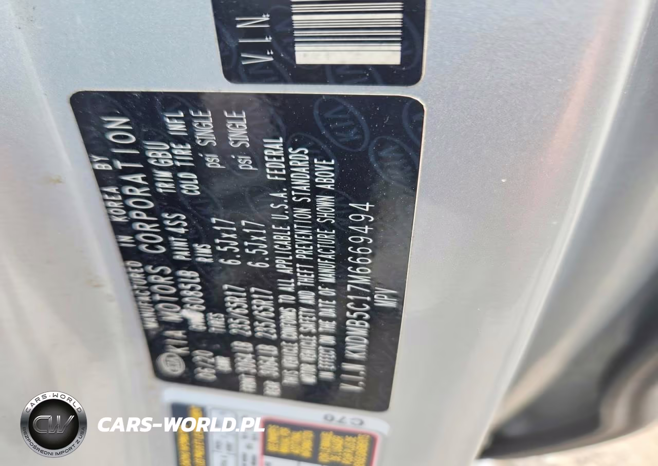 2021 Kia Sedona Lx VIN:KNDMB5C17M6669494 - 13