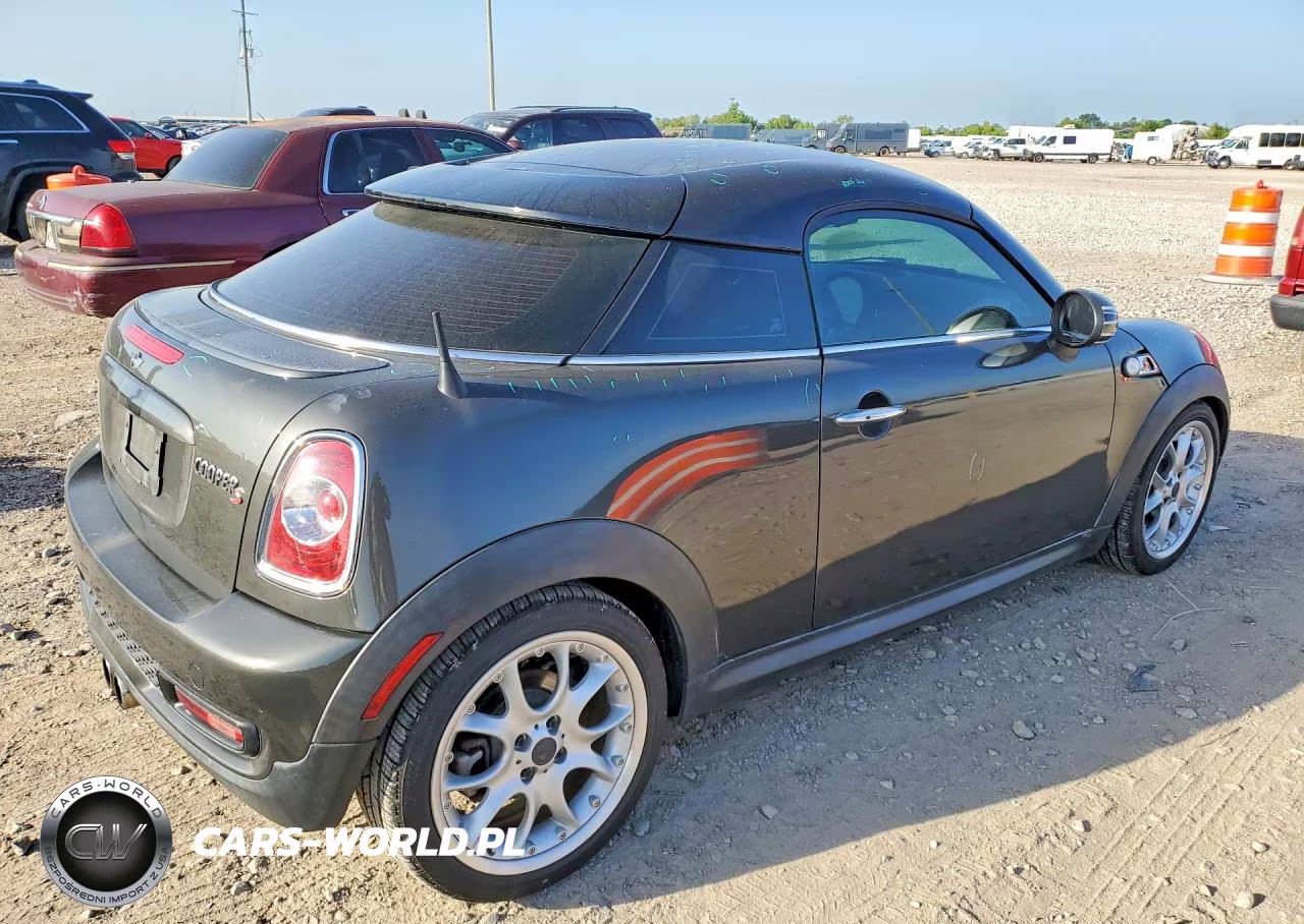 2012 Mini Cooper Coupe S VIN:WMWSX3C57CT154878 - 3