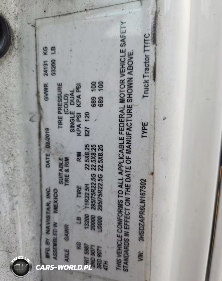 2020 International Lt625 Semi Truck VIN:3HSDZAPR6LN167502 - 11