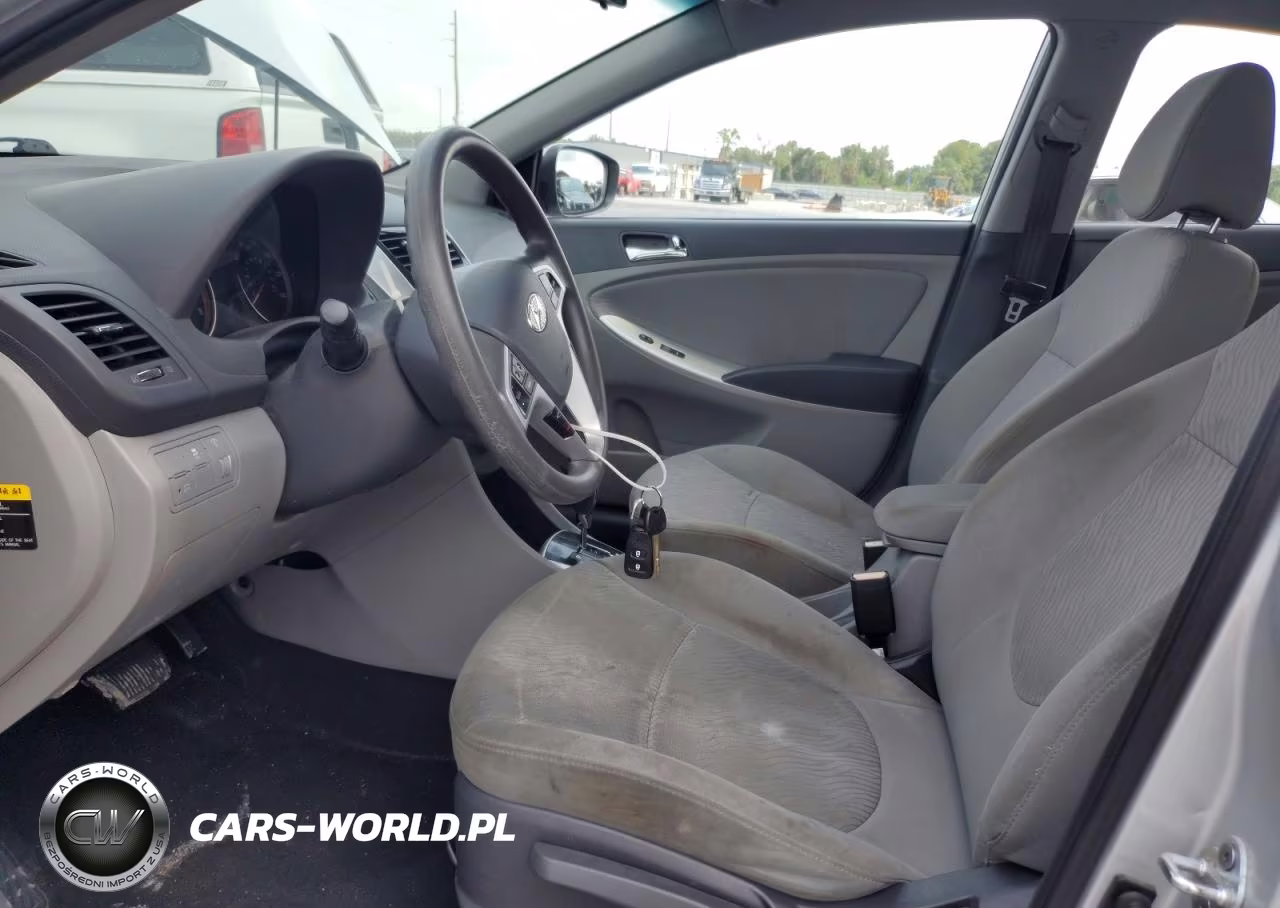 2013 Hyundai Accent Gls VIN:KMHCU4AE0DU476407 - 7
