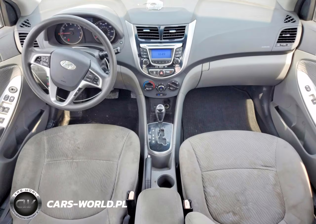 2013 Hyundai Accent Gls VIN:KMHCU4AE0DU476407 - 8