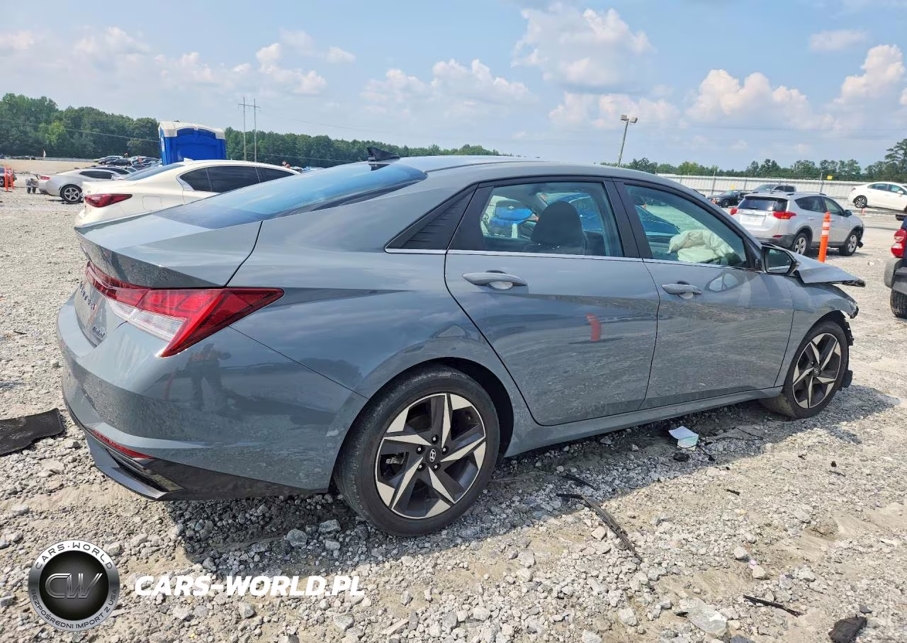 2022 Hyundai Elantra Limited VIN:KMHLP4AG5NU345175 - 3