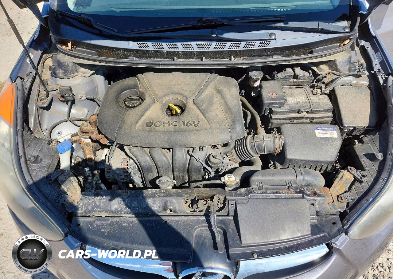2012 Hyundai Elantra Gls VIN:KMHDH4AE0CU256790 - 11