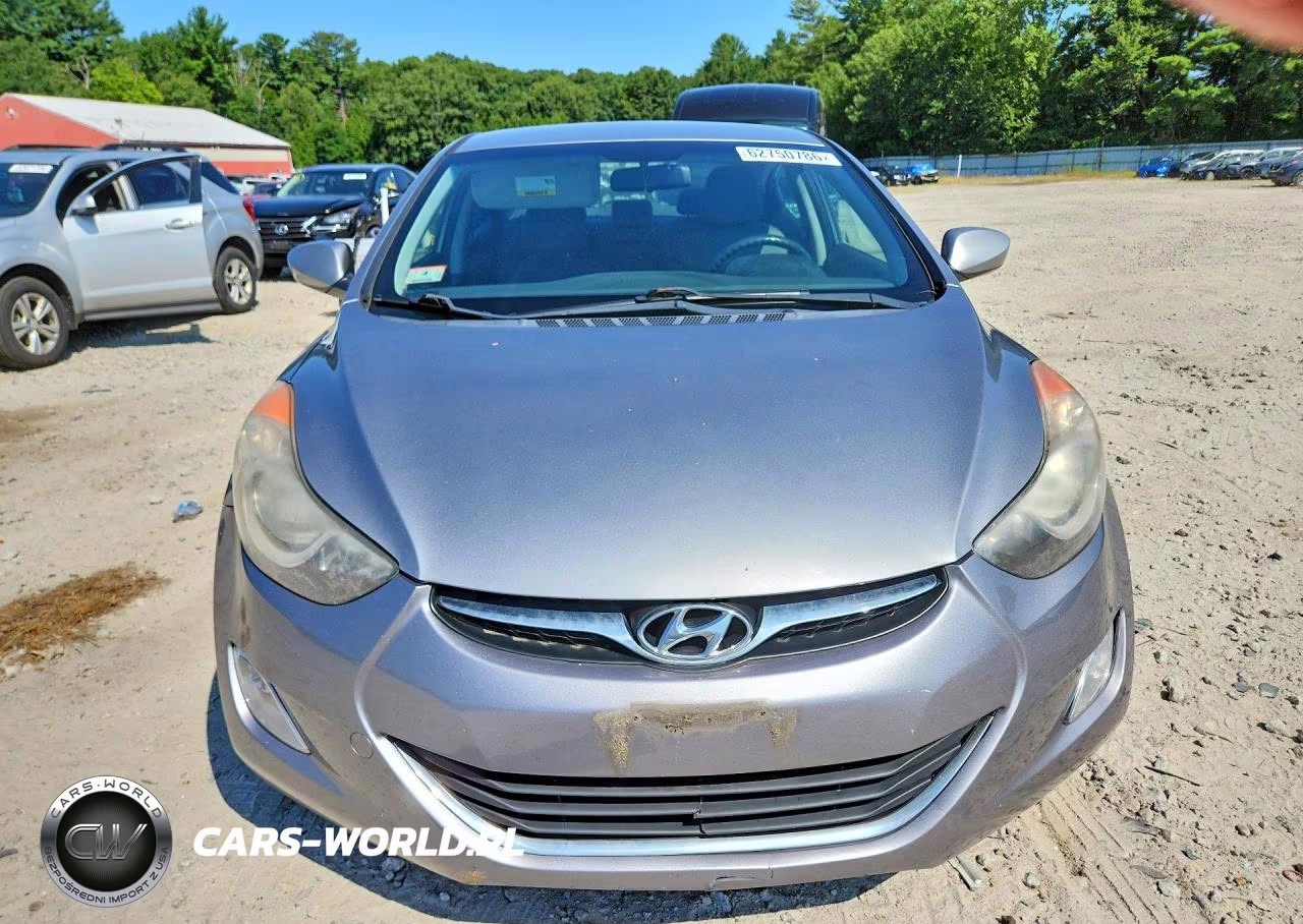 2012 Hyundai Elantra Gls VIN:KMHDH4AE0CU256790 - 5