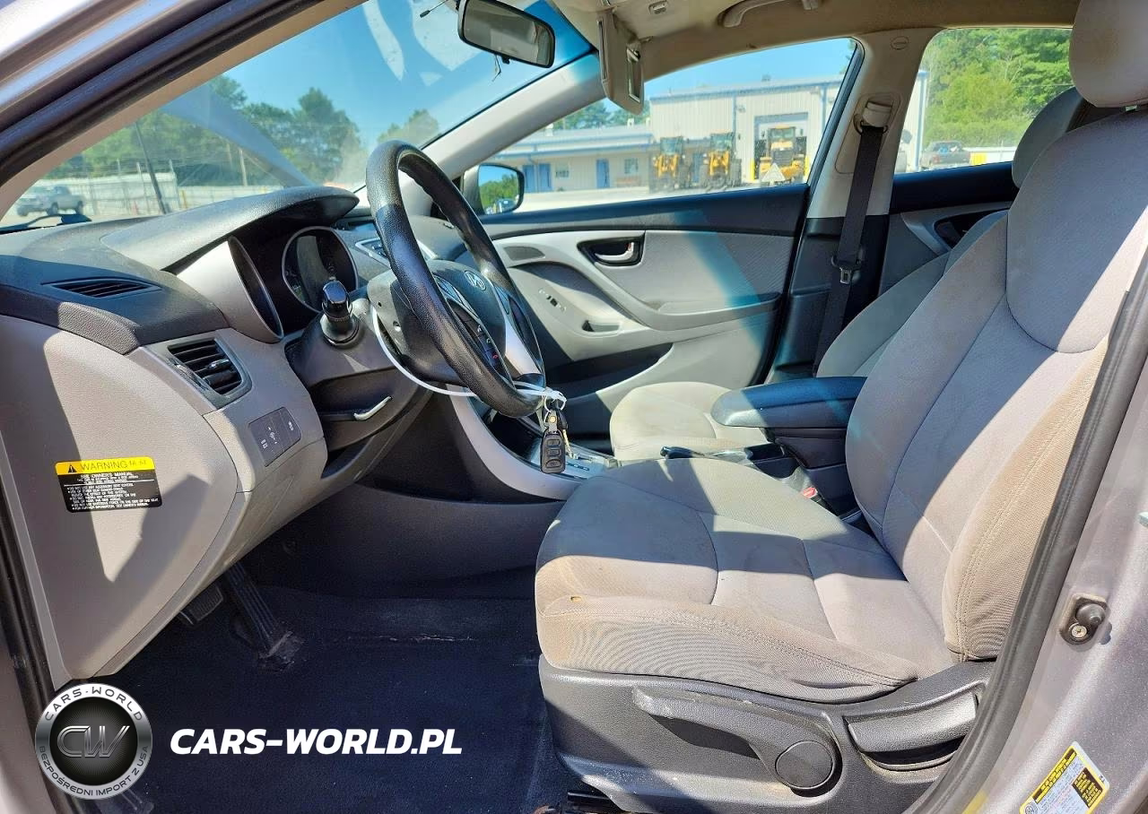 2012 Hyundai Elantra Gls VIN:KMHDH4AE0CU256790 - 7