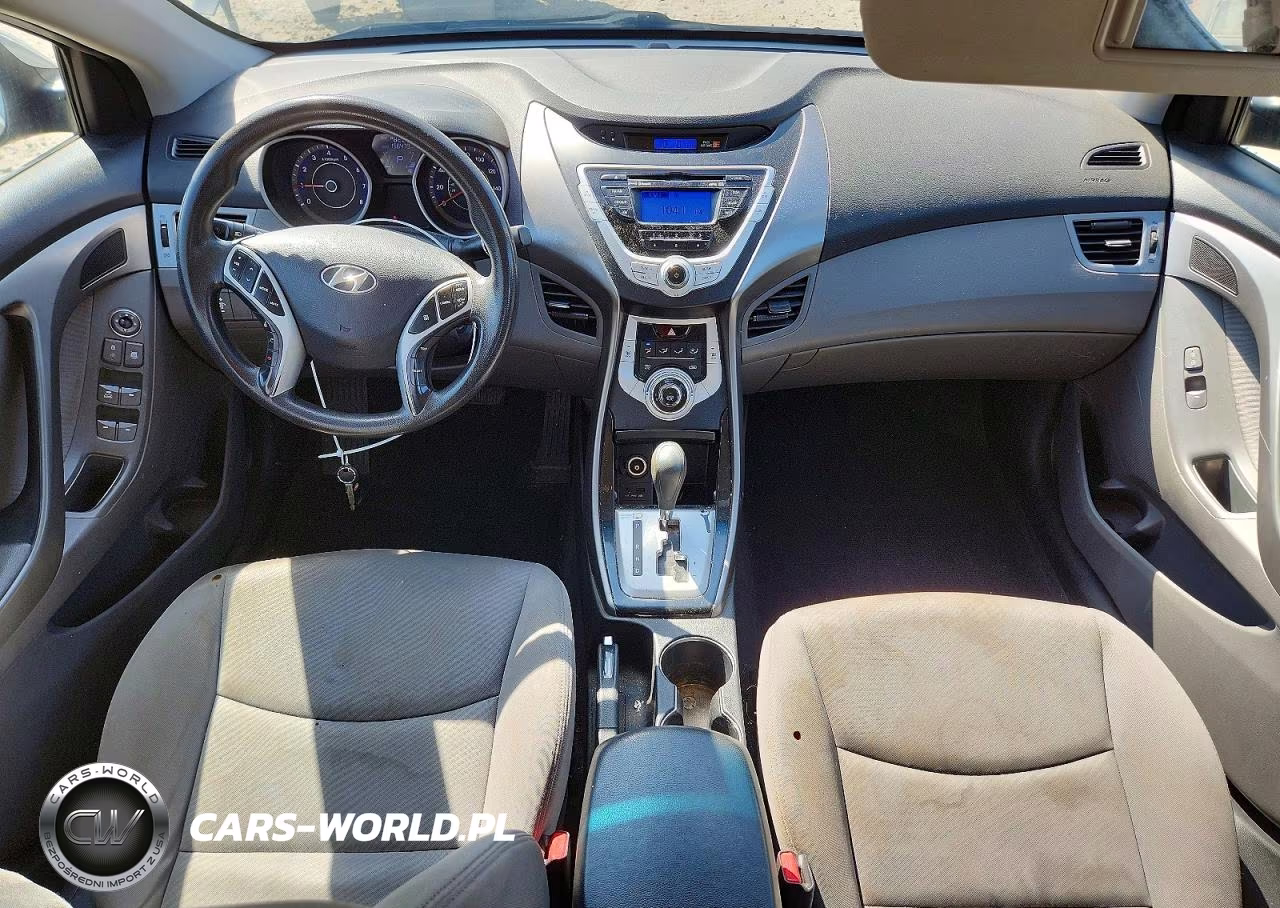 2012 Hyundai Elantra Gls VIN:KMHDH4AE0CU256790 - 8