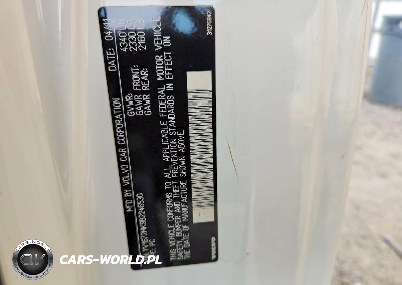 2011 Volvo C30 T5 VIN:YV1672MK9B2246530 - 12
