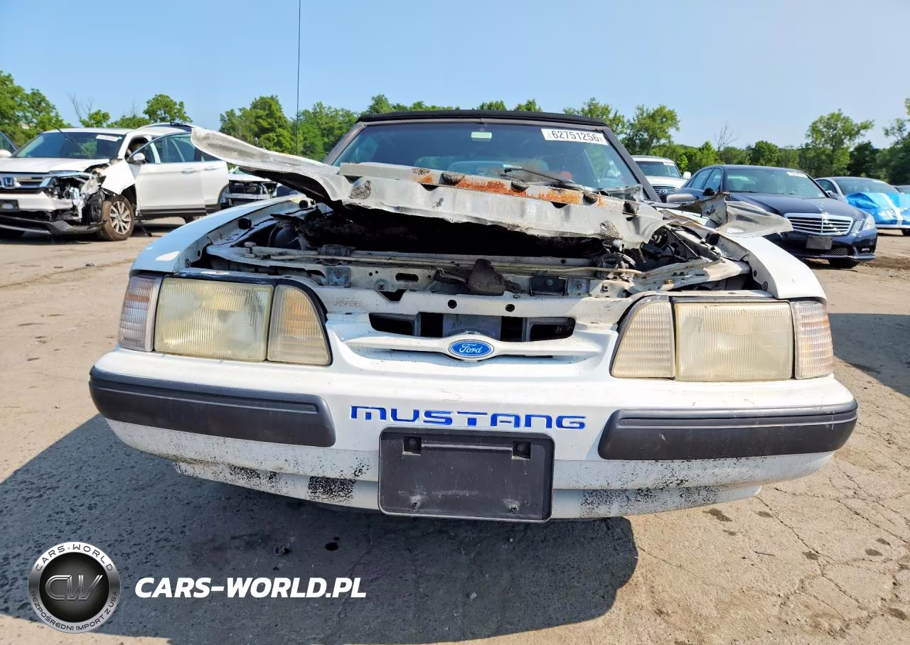 1991 Ford Mustang Lx VIN:1FACP44M3MF162422 - 5