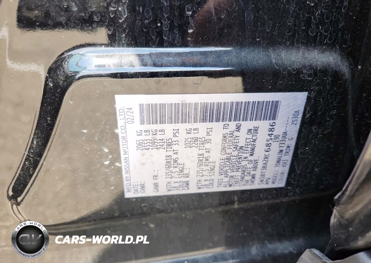 2024 Nissan Rogue Sv VIN:5N1BT3BA2RC685486 - 13