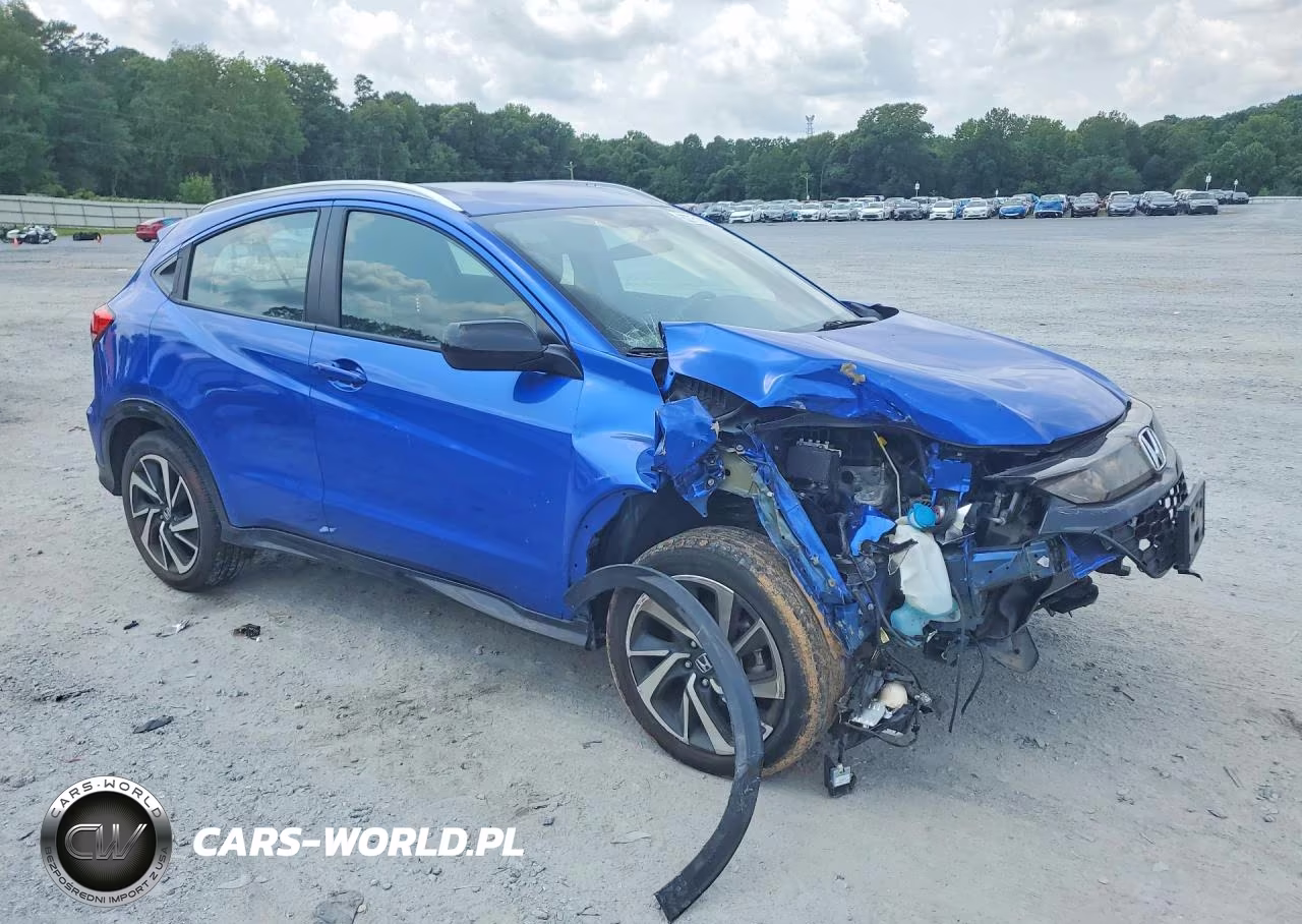 2020 Honda Hr-V Sport VIN:3CZRU6H19LM733199 - 4