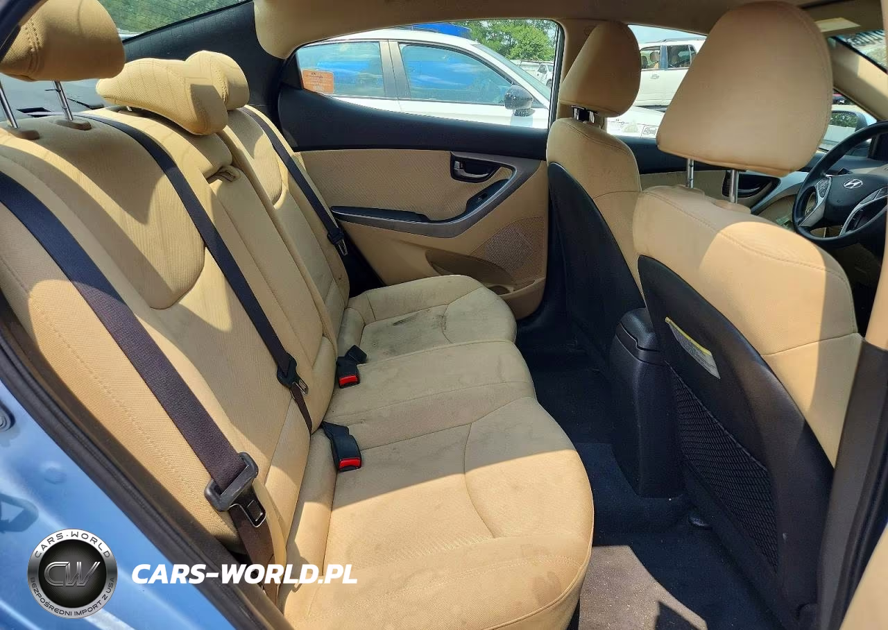 2012 Hyundai Elantra Gls VIN:KMHDH4AE7CU318914 - 10
