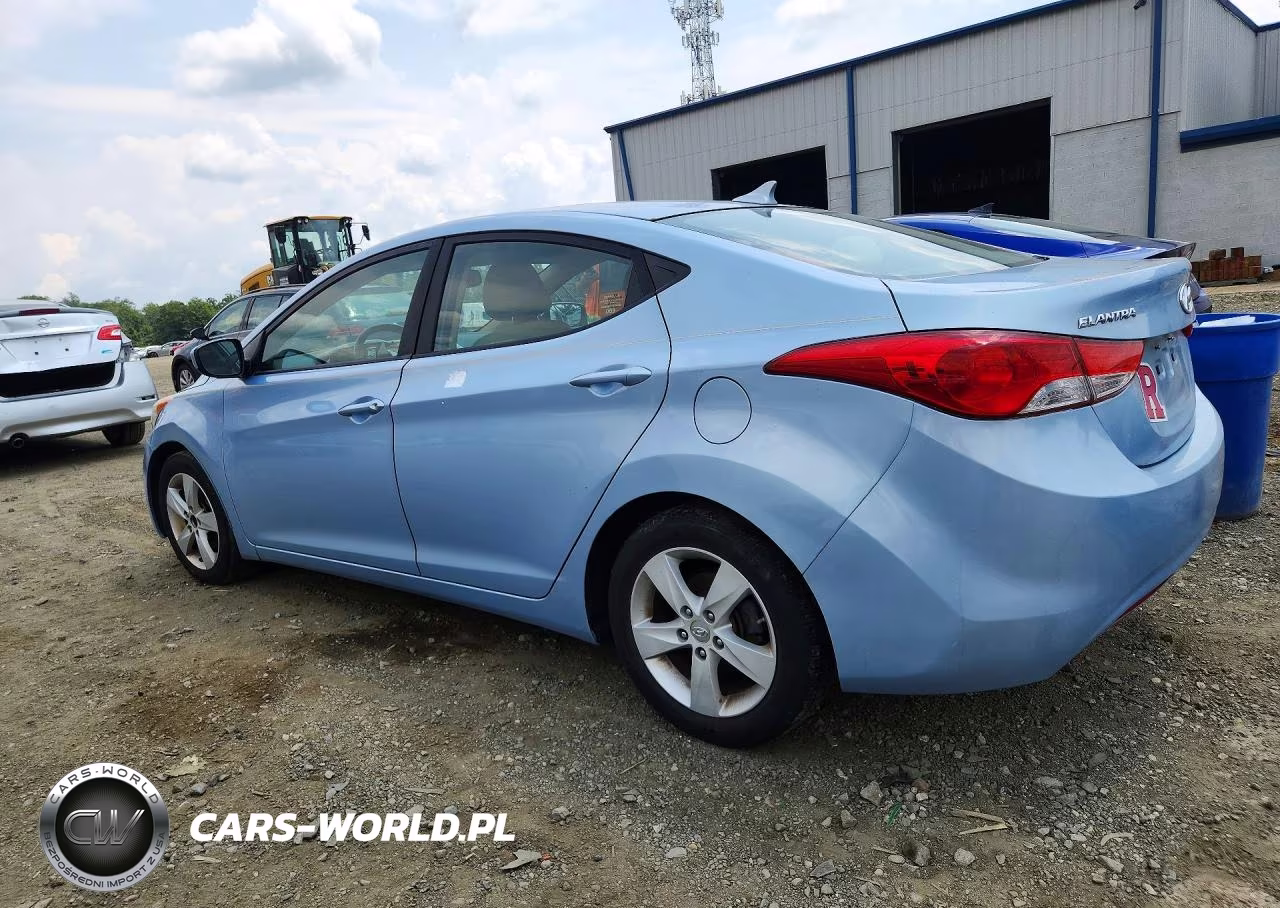 2012 Hyundai Elantra Gls VIN:KMHDH4AE7CU318914 - 2