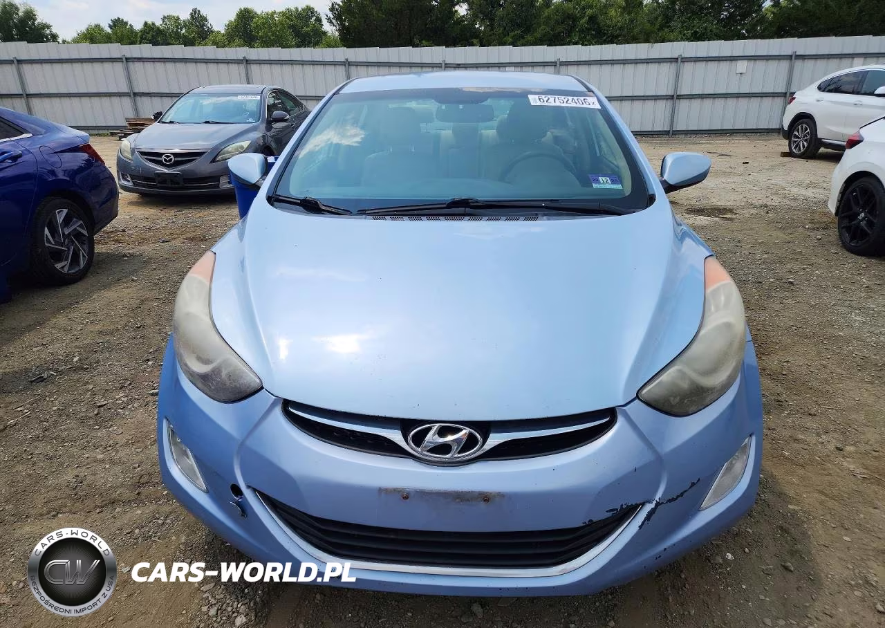 2012 Hyundai Elantra Gls VIN:KMHDH4AE7CU318914 - 5
