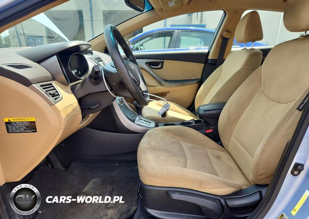 2012 Hyundai Elantra Gls VIN:KMHDH4AE7CU318914 - 7