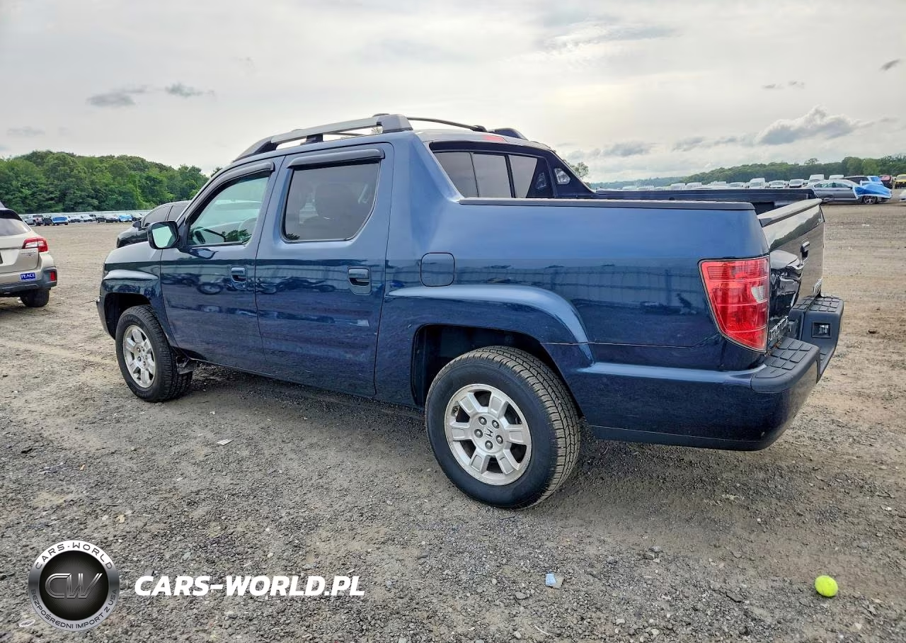 2009 Honda Ridgeline Rts VIN:5FPYK16489B108191 - 2