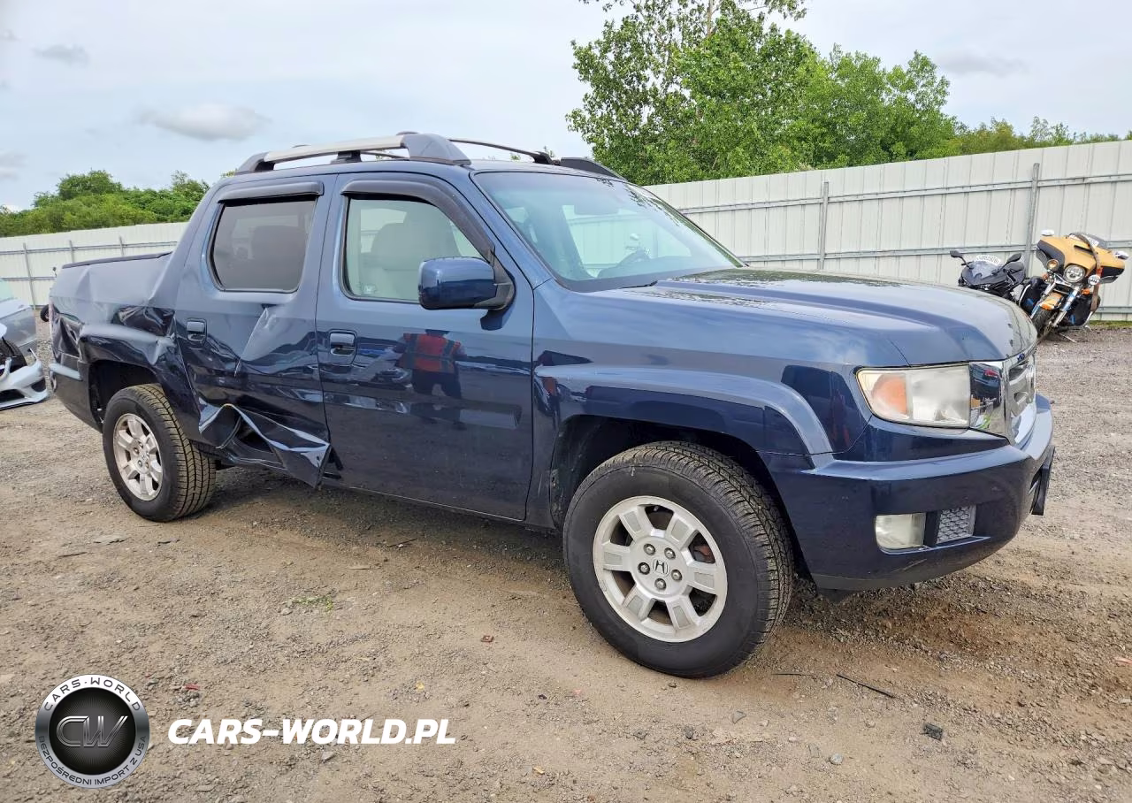 2009 Honda Ridgeline Rts VIN:5FPYK16489B108191 - 4