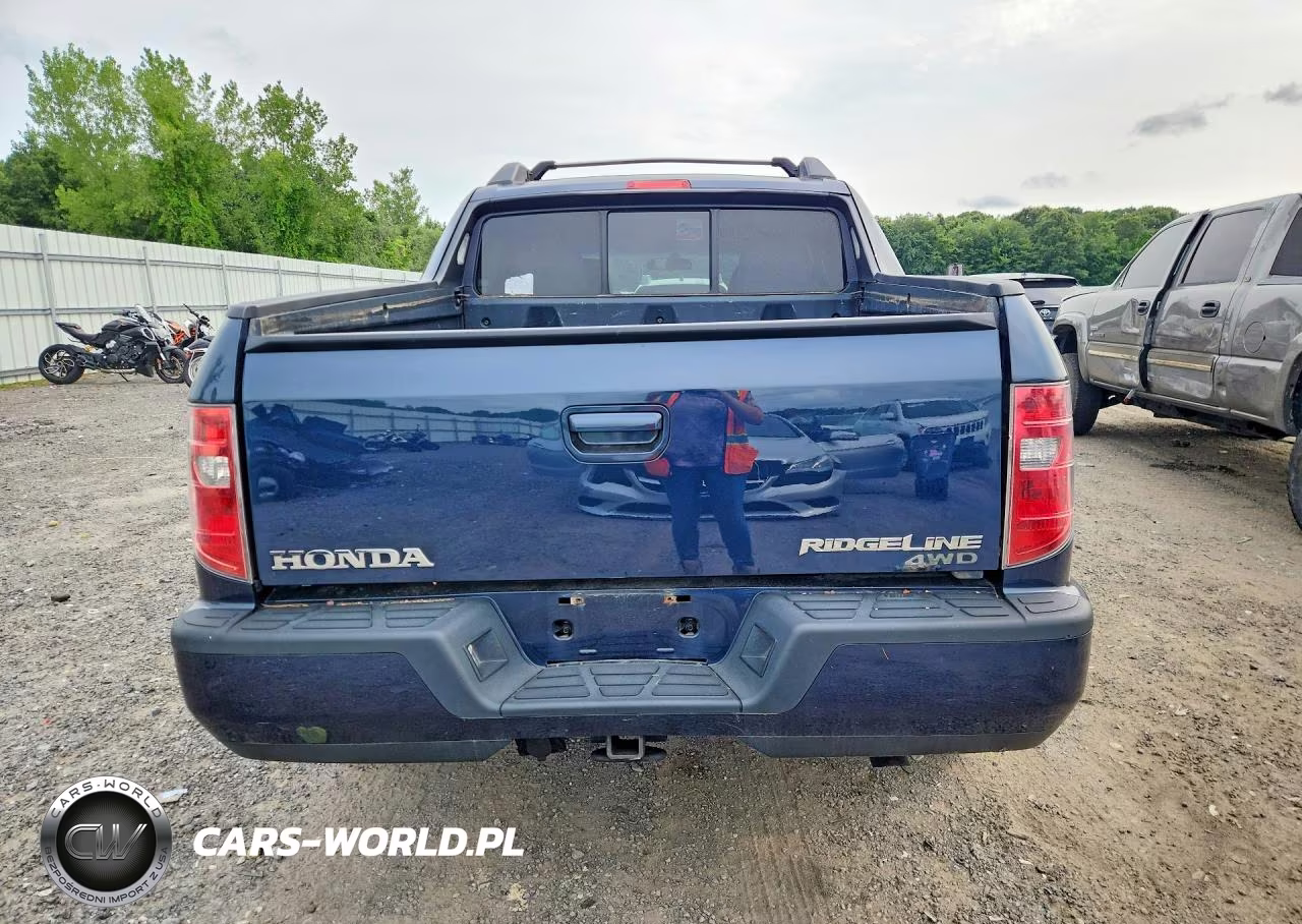 2009 Honda Ridgeline Rts VIN:5FPYK16489B108191 - 6
