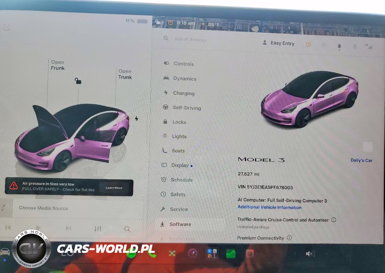 2023 Tesla Model 3 VIN:5YJ3E1EA5PF678003 - 9