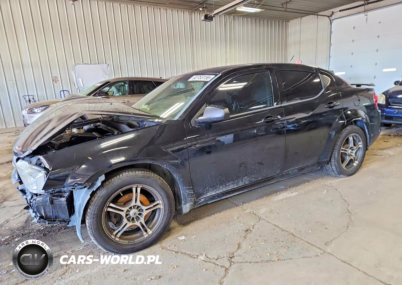 2014 Dodge Avenger Se VIN:1C3CDZAB7EN147680 - 1