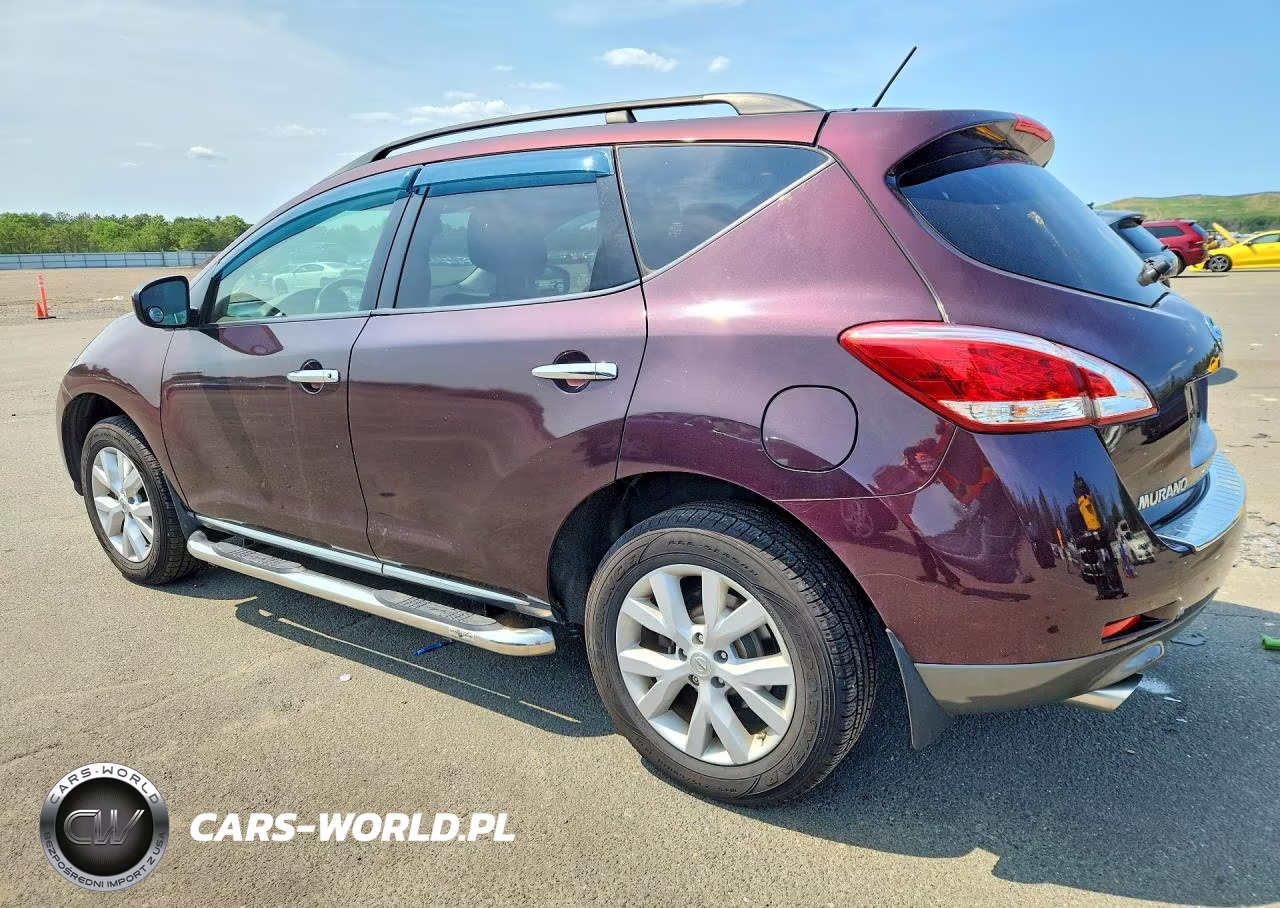 2014 Nissan Murano Sl VIN:JN8AZ1MW7EW521403 - 2
