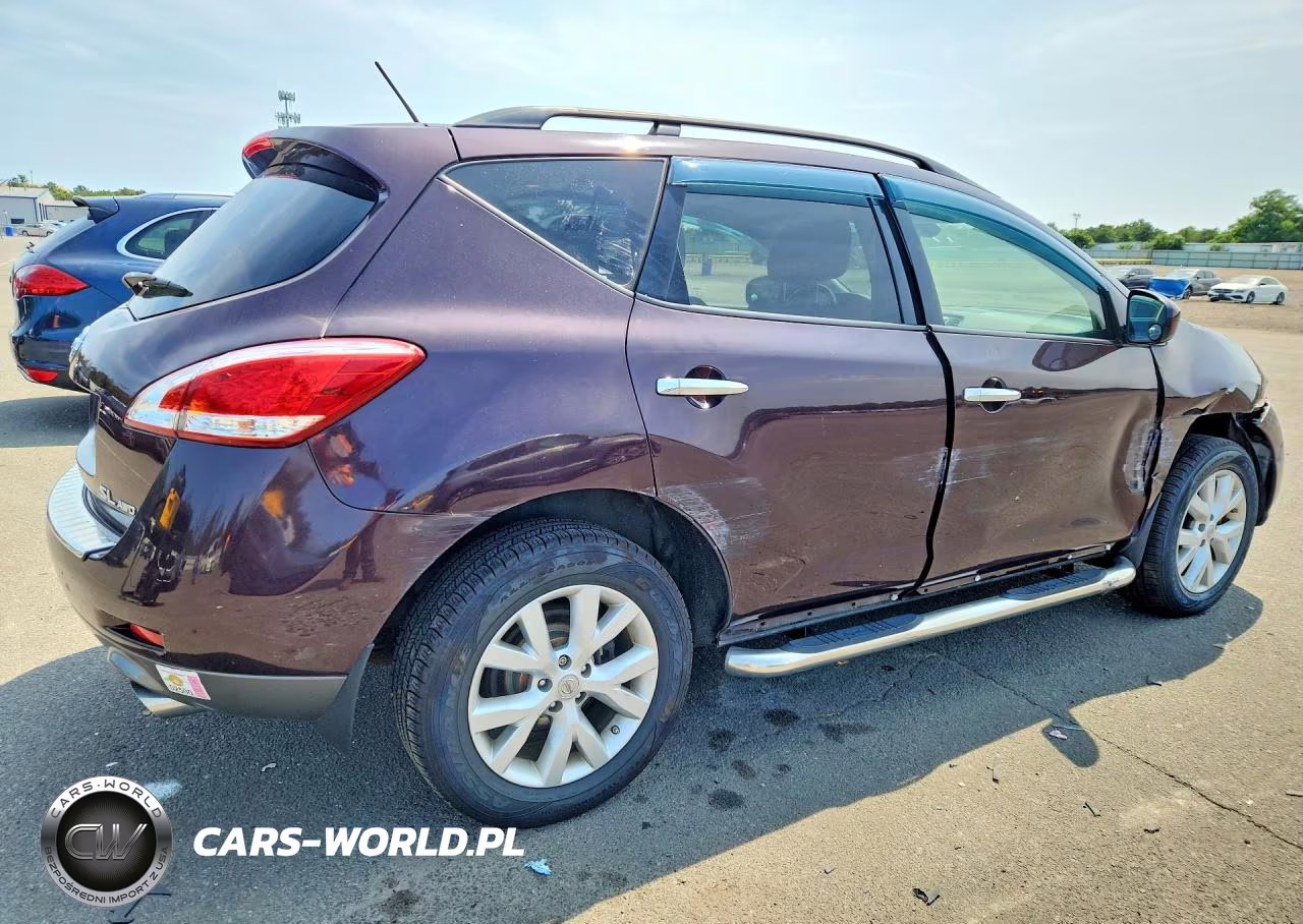 2014 Nissan Murano Sl VIN:JN8AZ1MW7EW521403 - 3