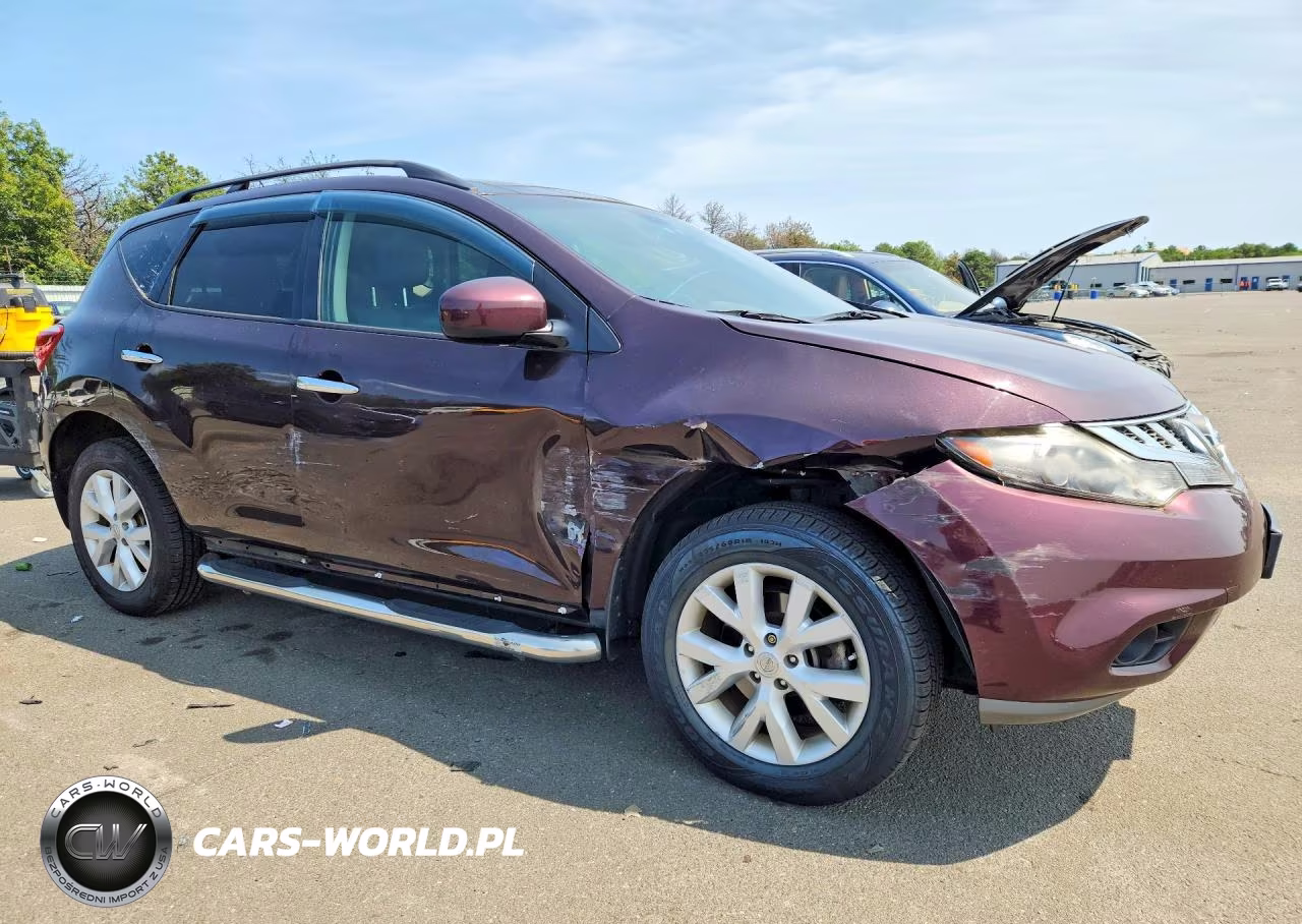 2014 Nissan Murano Sl VIN:JN8AZ1MW7EW521403 - 4