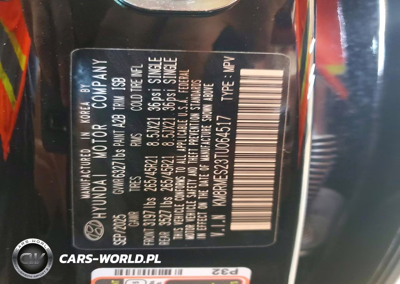 2026 Hyundai Palisade Calligraphy VIN:KM8RMES23TU064517 - 13