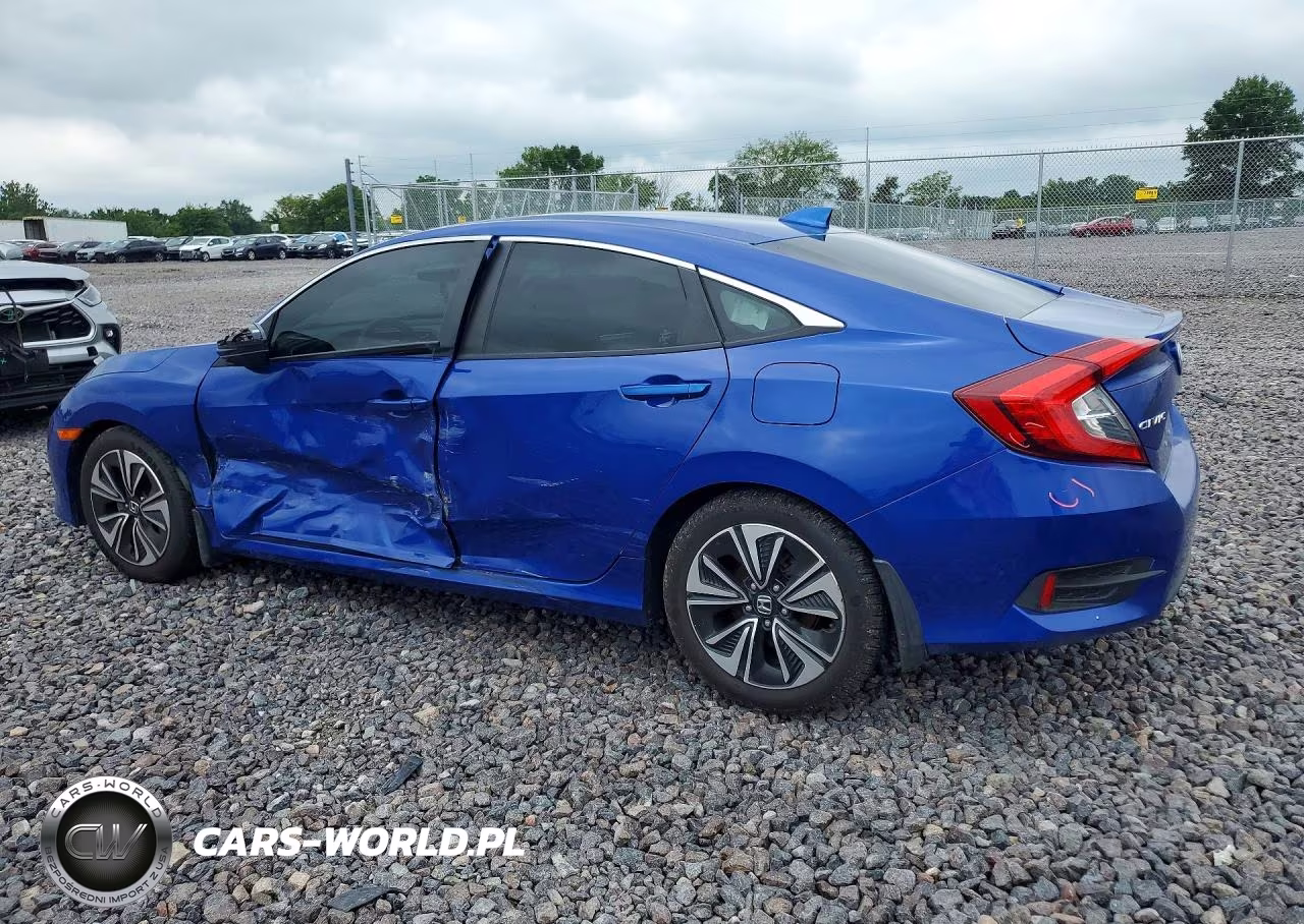 2017 Honda Civic Ex VIN:19XFC1F42HE018245 - 2