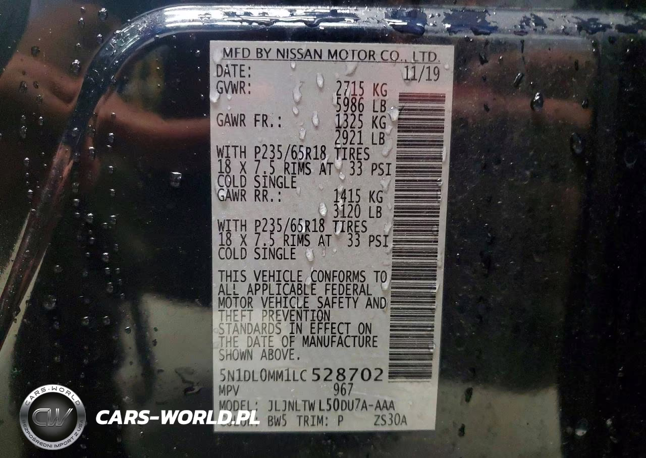 2020 Infiniti Qx60 Luxe VIN:5N1DL0MM1LC528702 - 14