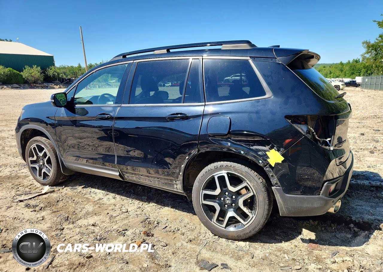2022 Honda Passport Elite VIN:5FNYF8H09NB012886 - 2