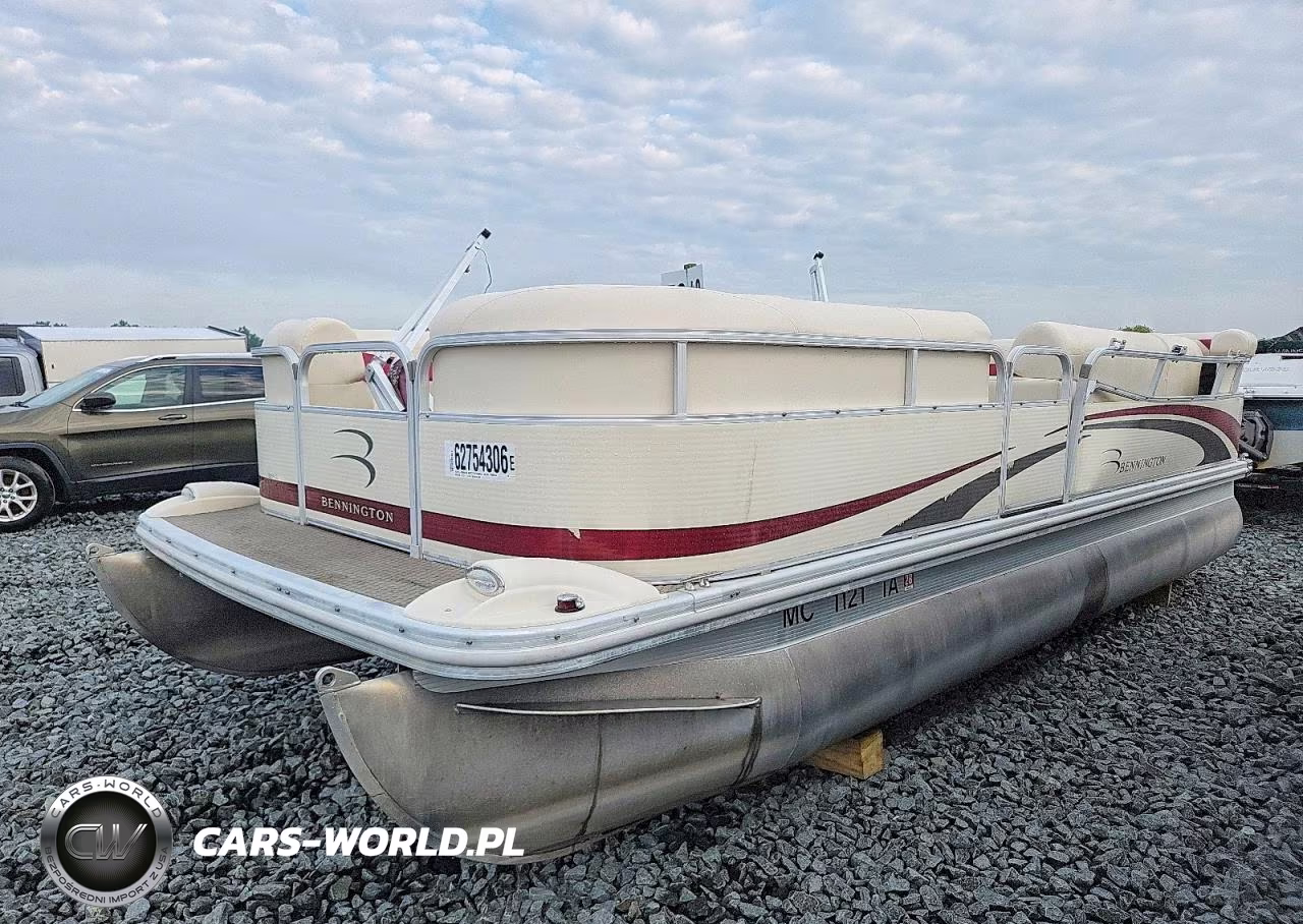 2007 Bennington Pontoon Boat VIN:ETW51050B707 - 2