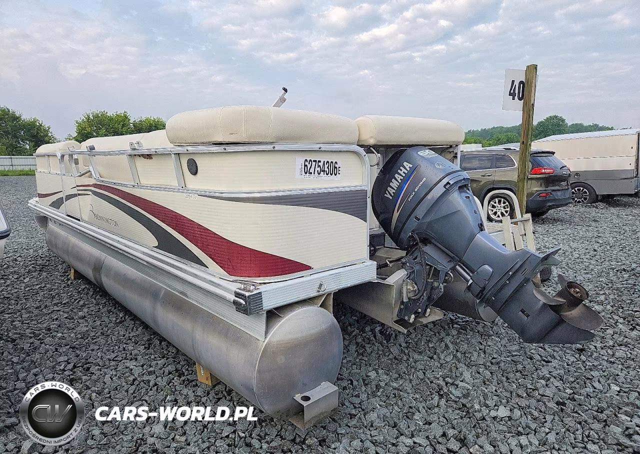 2007 Bennington Pontoon Boat VIN:ETW51050B707 - 3