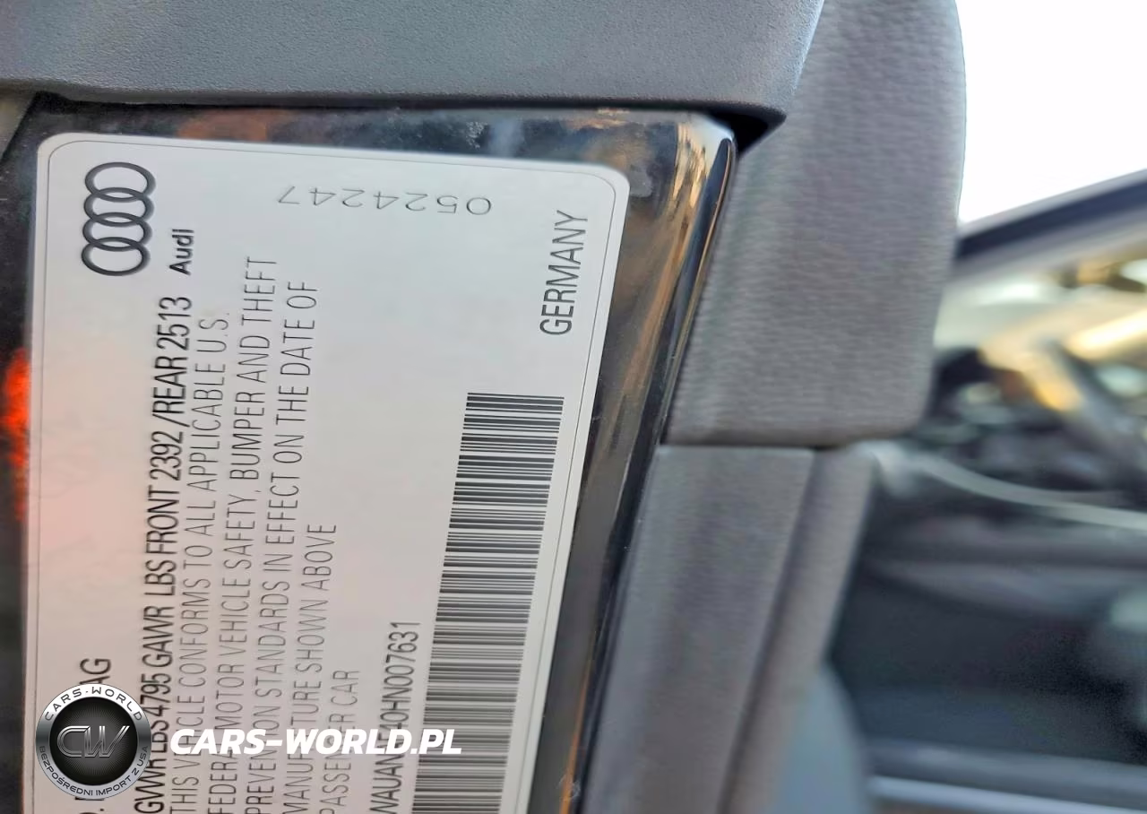 2017 Audi A4 Premium VIN:WAUANAF40HN007631 - 12