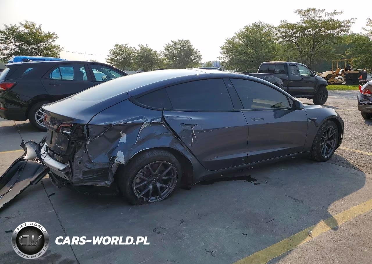 2022 Tesla Model 3 VIN:5YJ3E1EB8NF160568 - 3