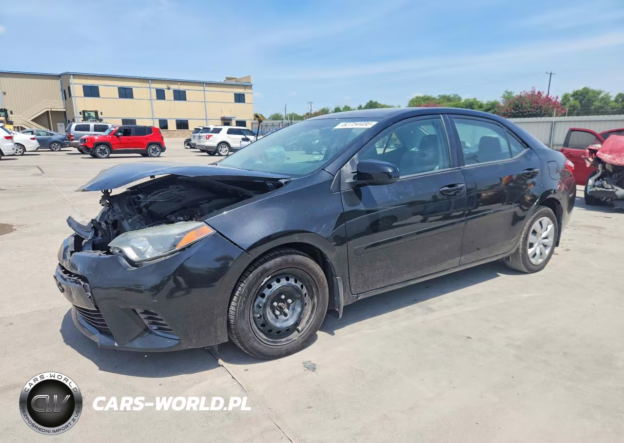 2015 Toyota Corolla Le VIN:2T1BURHE9FC291386 - 1