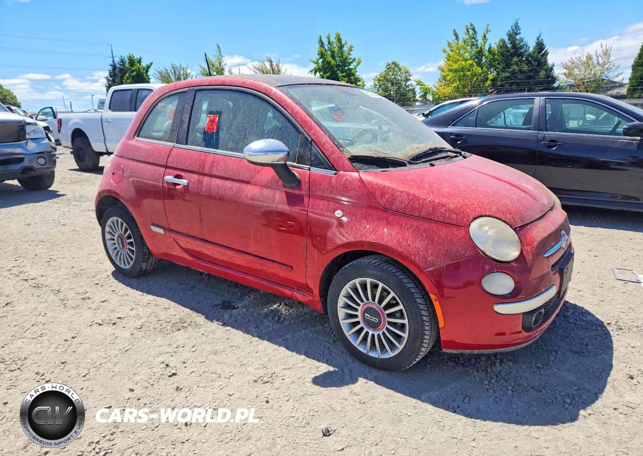 2012 Fiat 500 Lounge VIN:3C3CFFCR1CT117946 - 4