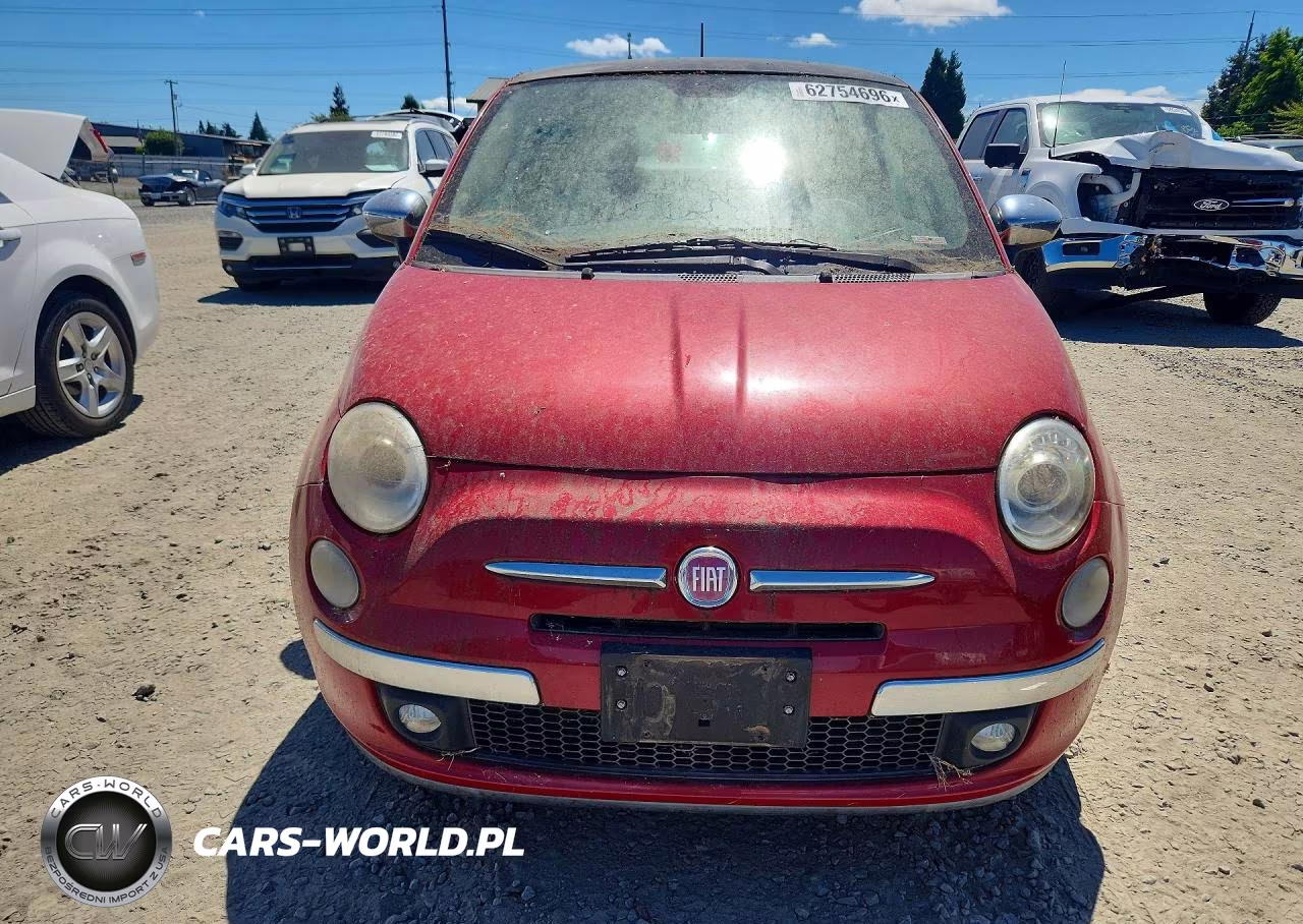 2012 Fiat 500 Lounge VIN:3C3CFFCR1CT117946 - 5
