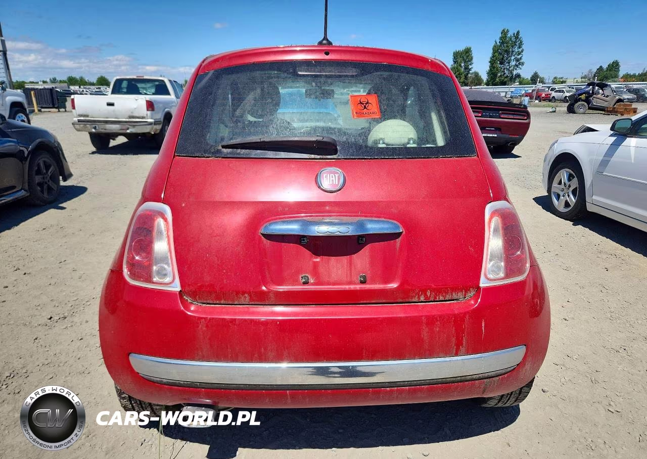 2012 Fiat 500 Lounge VIN:3C3CFFCR1CT117946 - 6