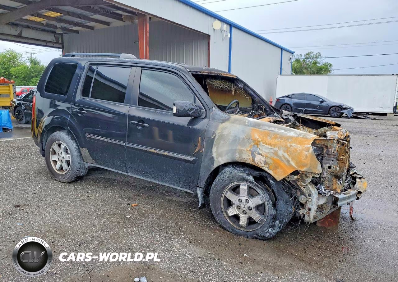 2009 Honda Pilot Touring VIN:5FNYF38999B023152 - 4