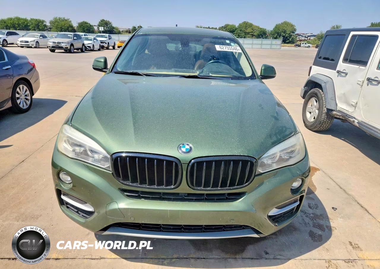 2015 BMW X6 Sdrive35I VIN:5UXKU0C54F0F91741 - 5