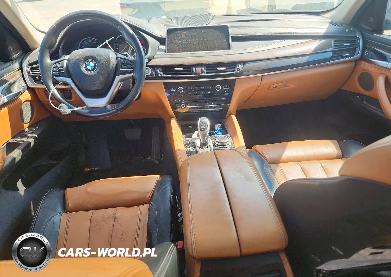 2015 BMW X6 Sdrive35I VIN:5UXKU0C54F0F91741 - 8