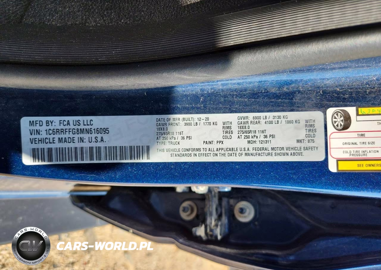 2021 Ram 1500 Big Horn-Lone Star VIN:1C6RRFFG8MN616095 - 12