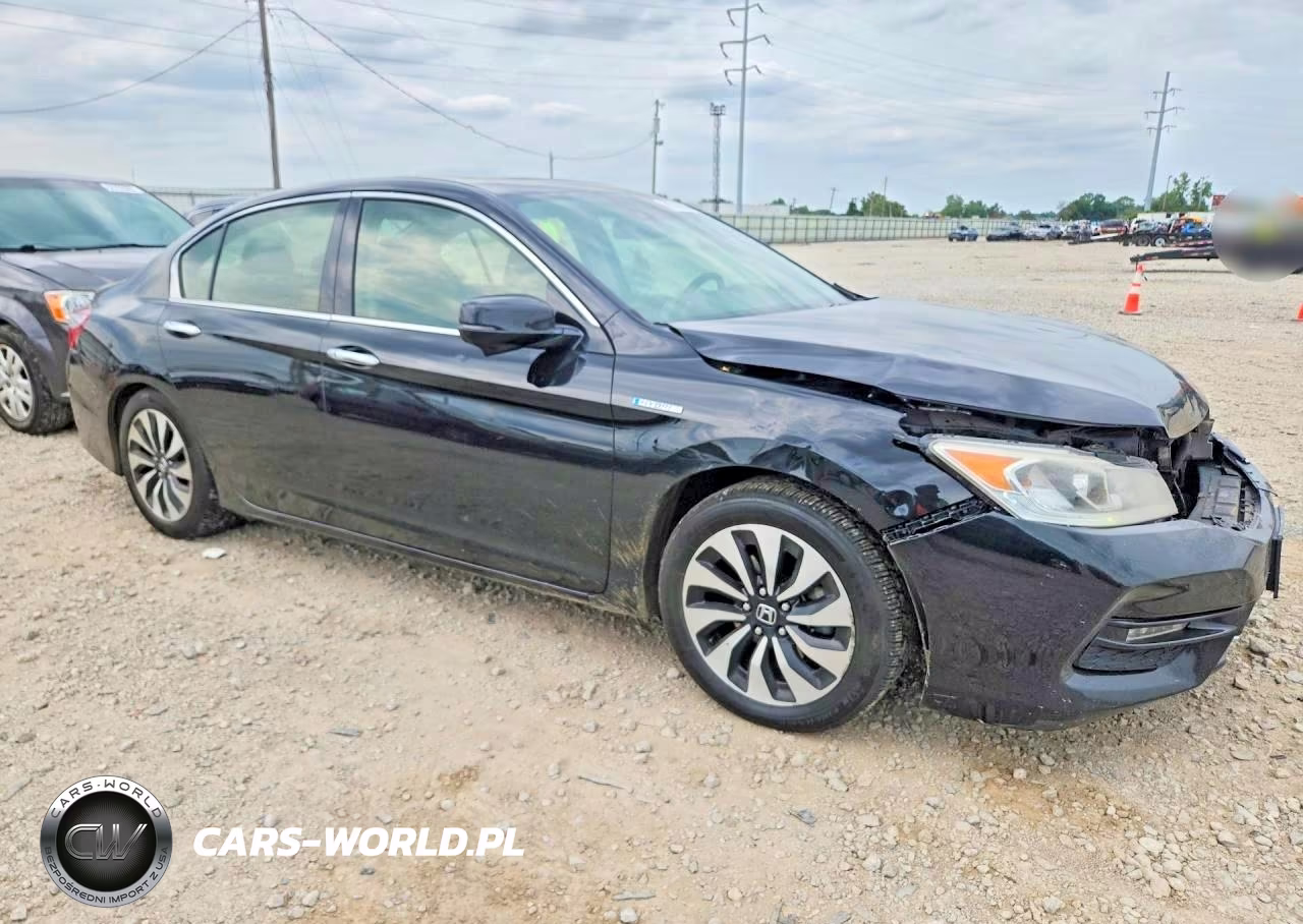 2017 Honda Accord Hybrid Exl VIN:JHMCR6F59HC030471 - 4