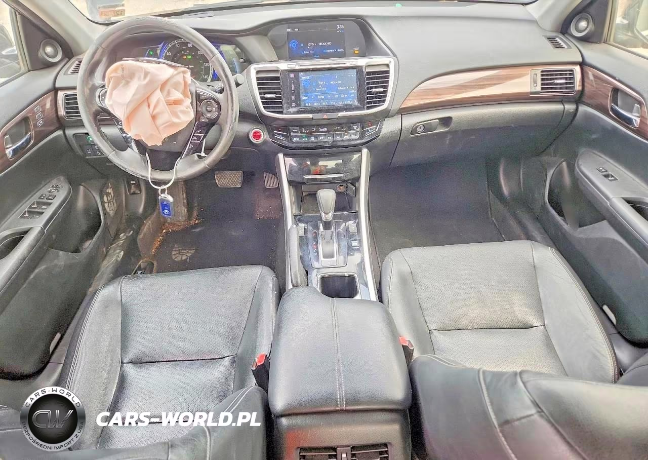 2017 Honda Accord Hybrid Exl VIN:JHMCR6F59HC030471 - 8